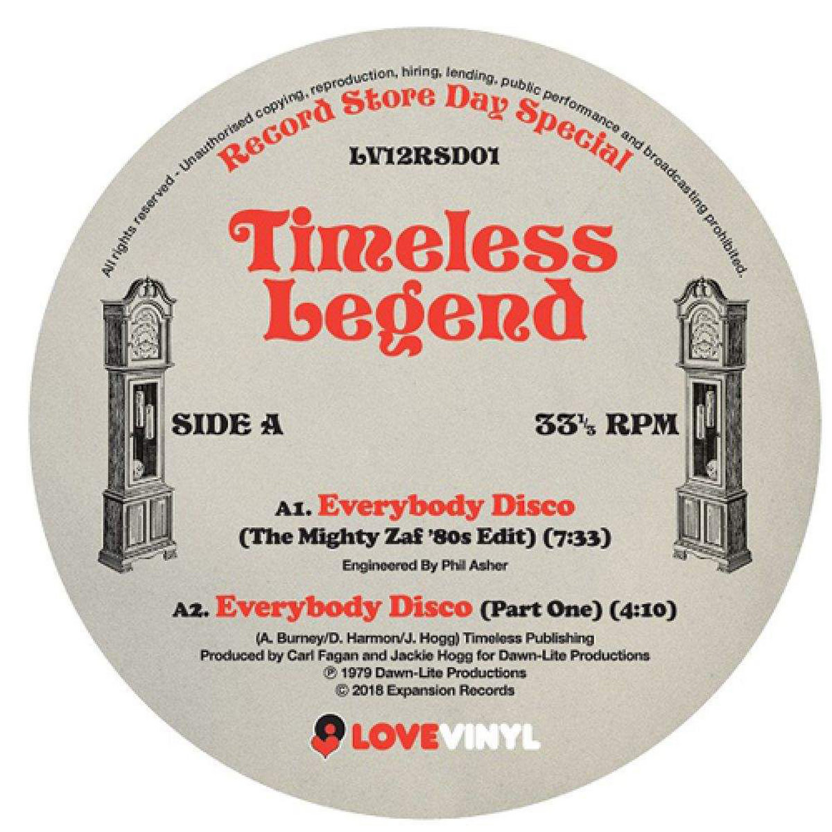 Everybody Disco (The Mighty Zaf '80s Edit) | Timeless Legend