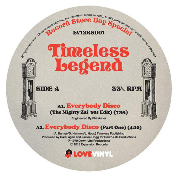 その他 TRITON CAFE 1st ANNIVERSARY CD Everybody Disco (The Mighty Zaf '80s Edit) | Timeless Legend
