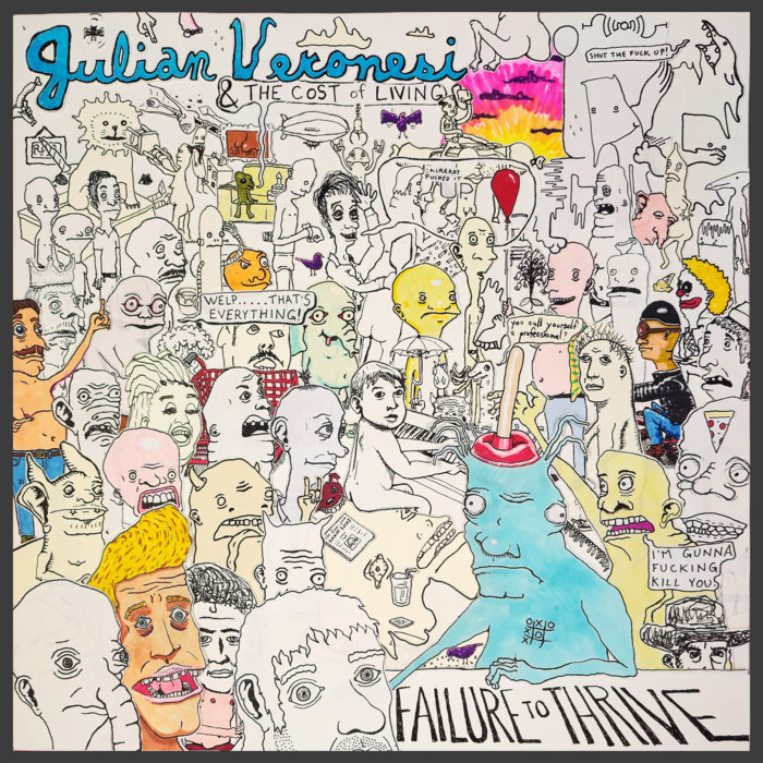 Pochette de Failure to Thrive par Julian Veronesi and the Cost of Living