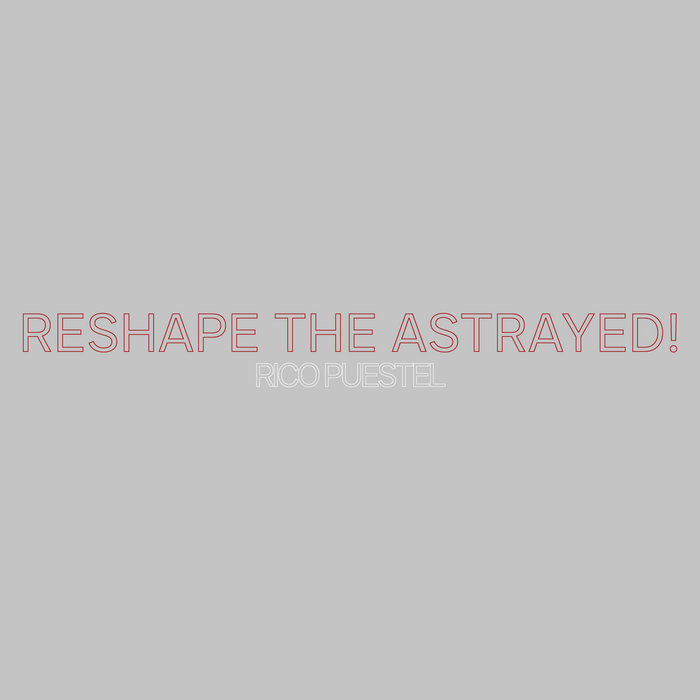 Pochette de Reshape The Astrayed! par Rico Puestel