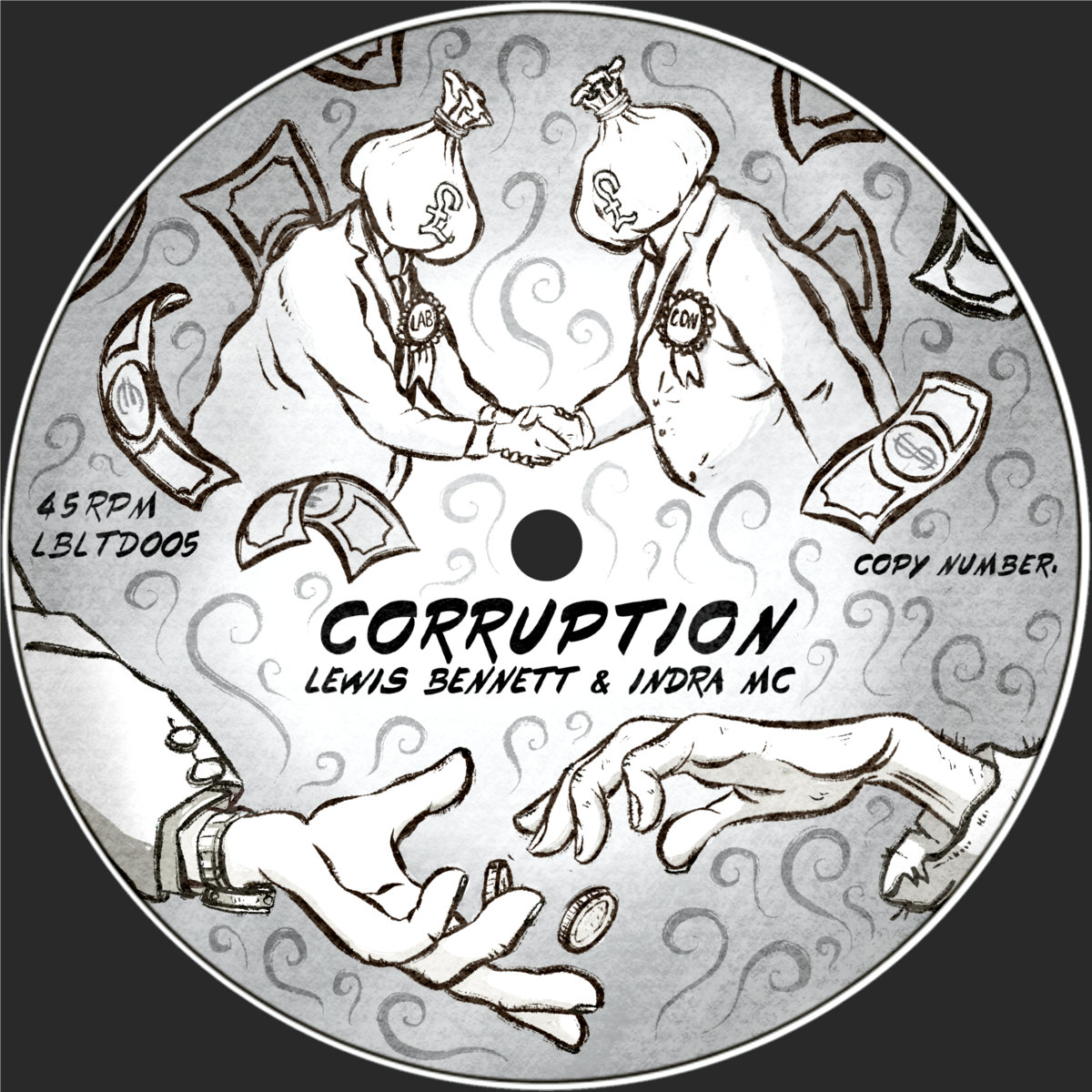 DUBPLATE] Corruption (feat. Indra MC) | Lewis Bennett