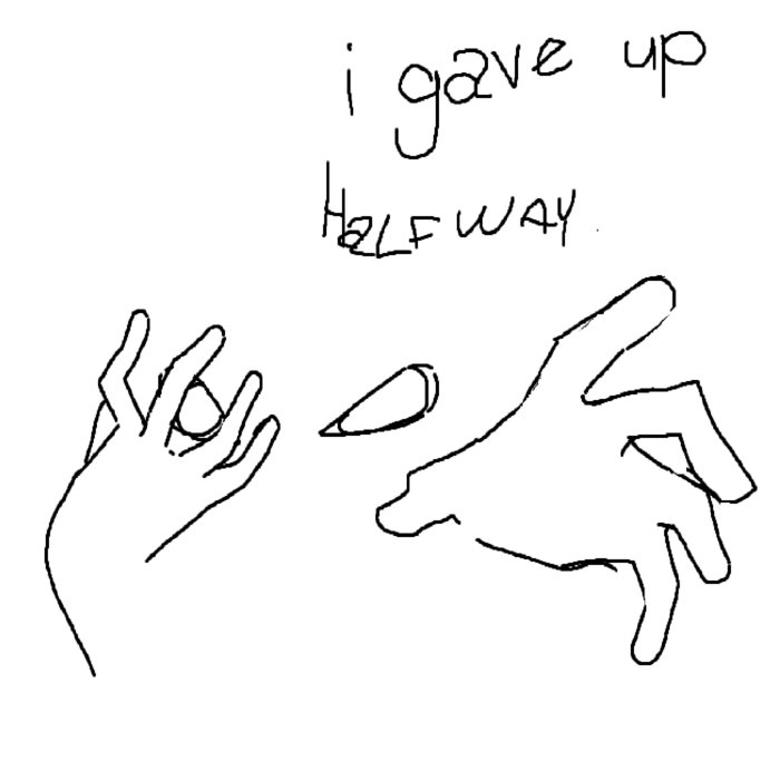 i gave up halfway | m3mo | M3MO