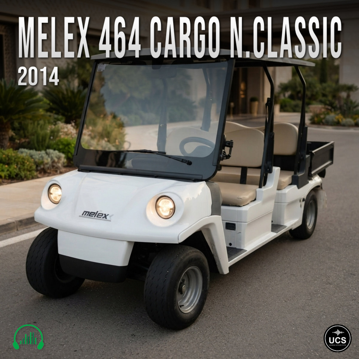 Melex 464 Cargo N Classic 2014 Electric Utility Vehicle