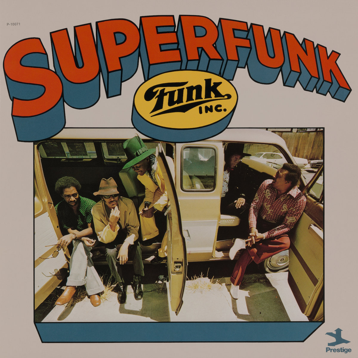 SUPERFUNK Funk, Inc. レコード Funk Inc / Superfunk (LP) / Prestige 1973 USオリジナル盤 VG+/EX
