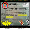 Oink Oink, You Capitalist Pig Cover Art