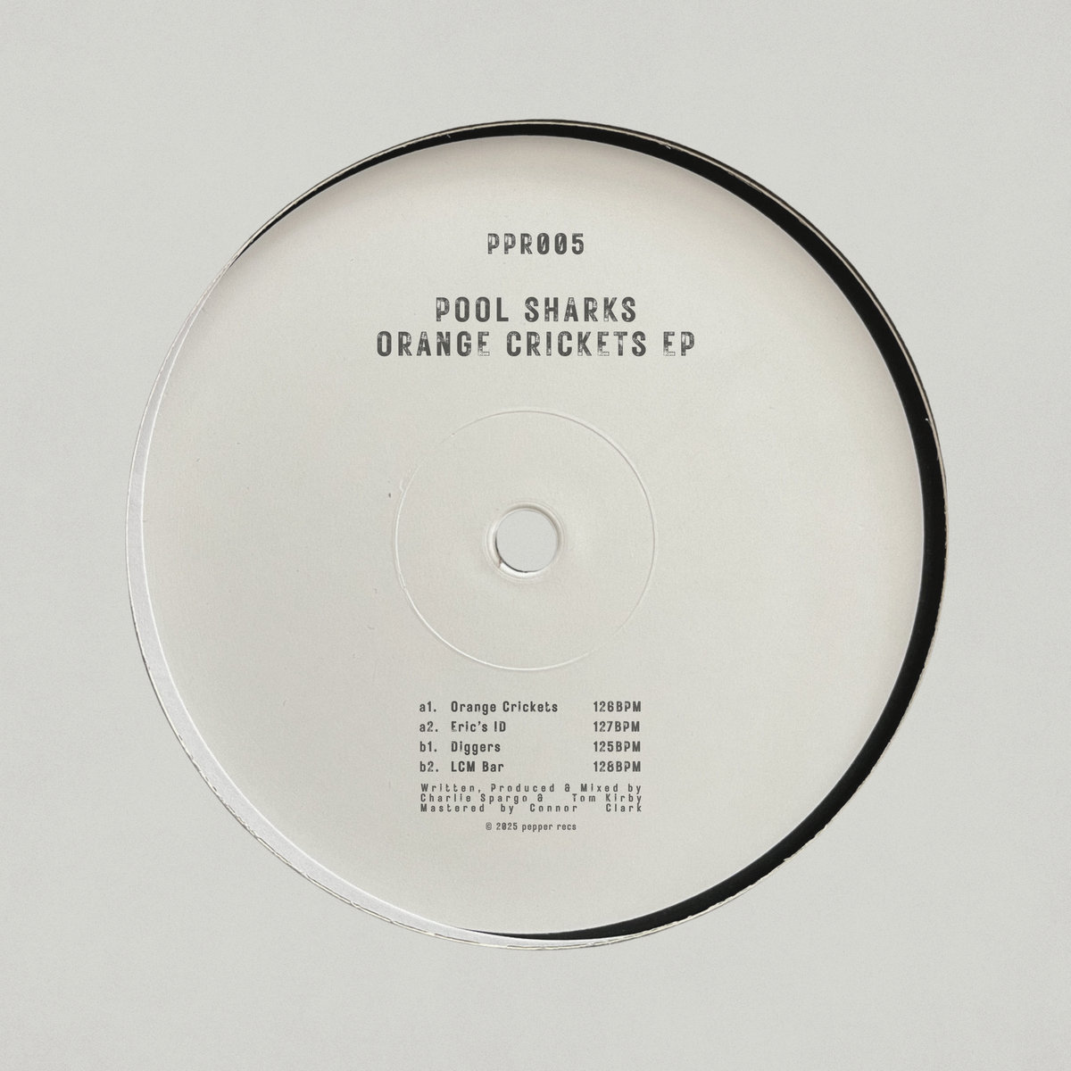 Pool Sharks - Orange Crickets EP (PPR005) | Pool Sharks