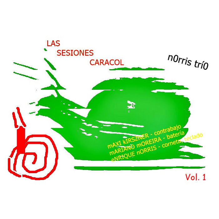 Capa de Las sesiones Caracol vol.1 — nOrris tríO