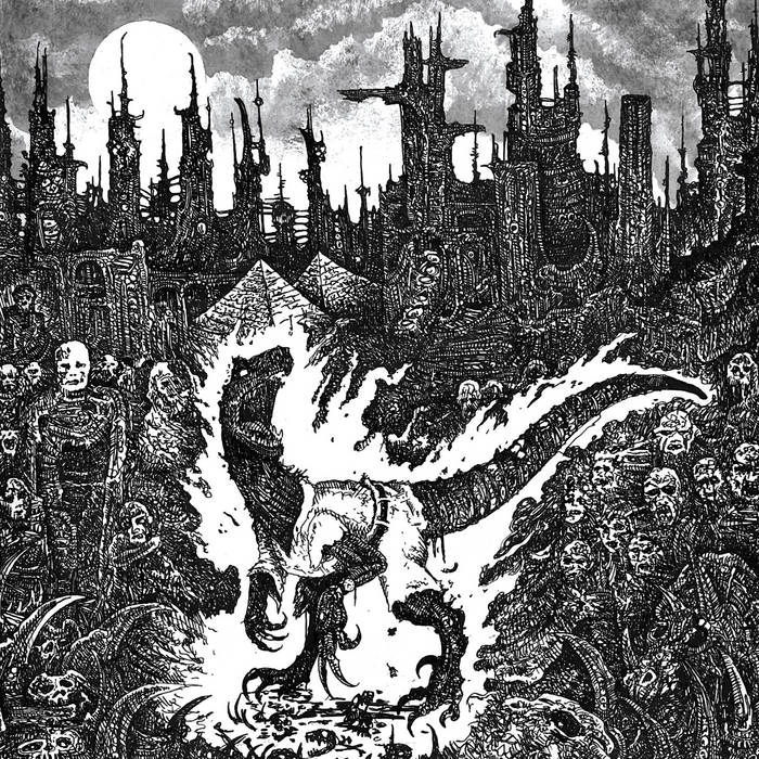 Burning Dinosaur Bones, by Neon Mud