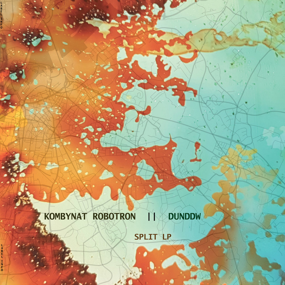 Split LP (Satellite-Side/Kombynat Robotron) | Kombynat Robotron