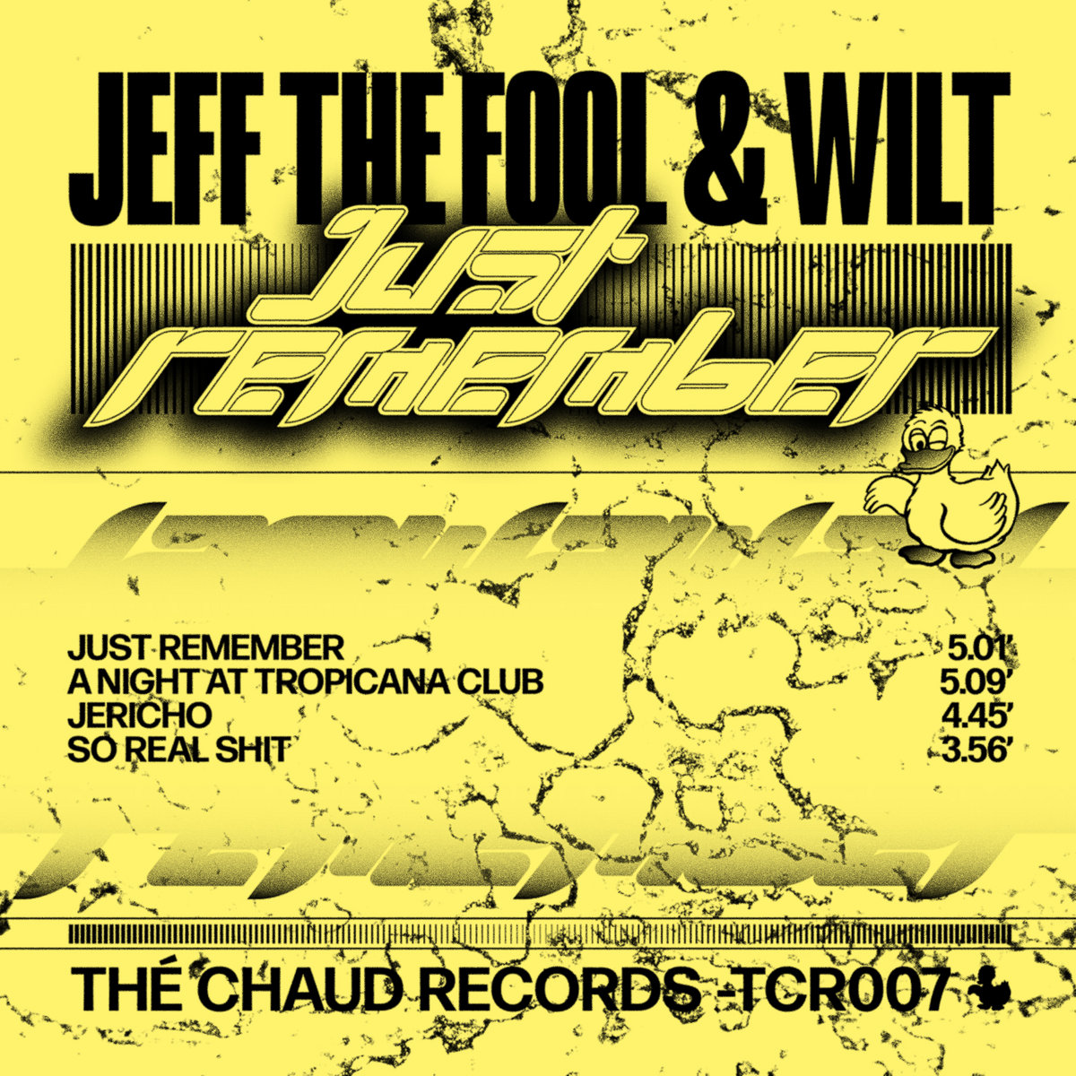 Just Remember | Jeff The Fool & Wilt | Thé Chaud Records