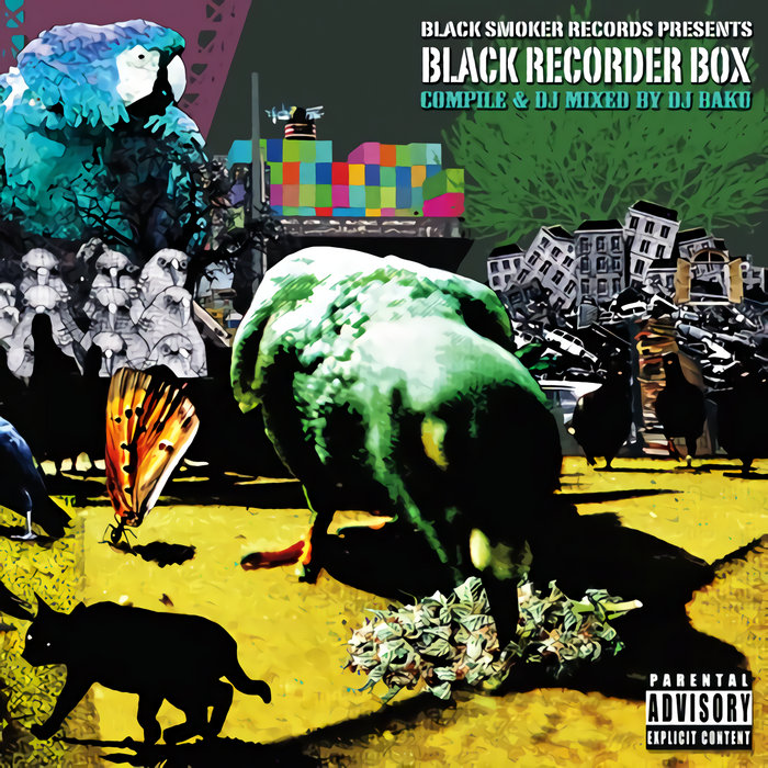 DJ BLACKBOX 礼のブツ G-RAP MIXCD Black Low Profile 12