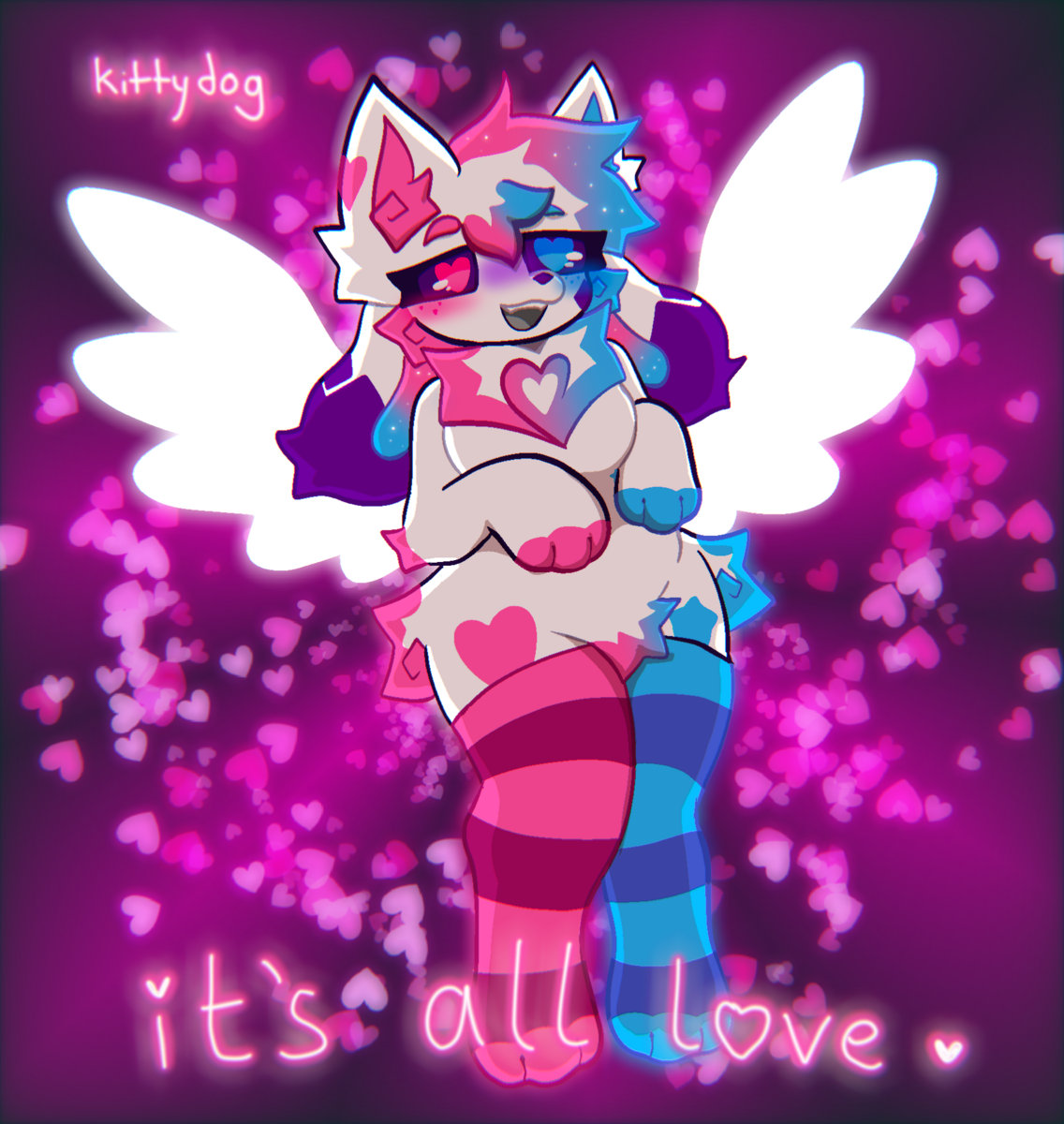 it's all love | kittydog