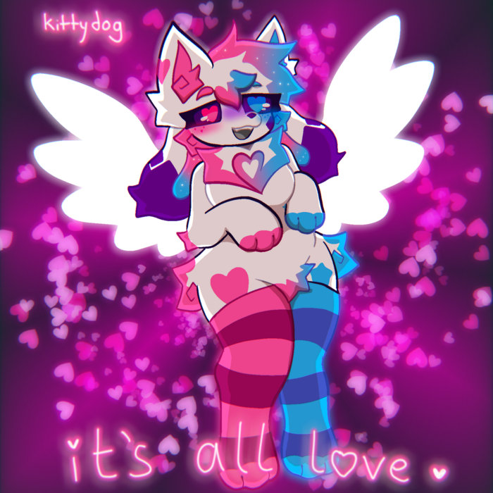 it's all love | kittydog