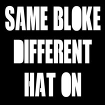 Same Bloke Different Hat on cover art