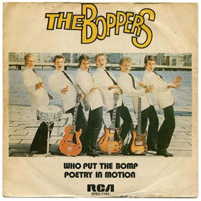 Bomp Productions Who Put The Bomp Poetry In Motion | The Boppers