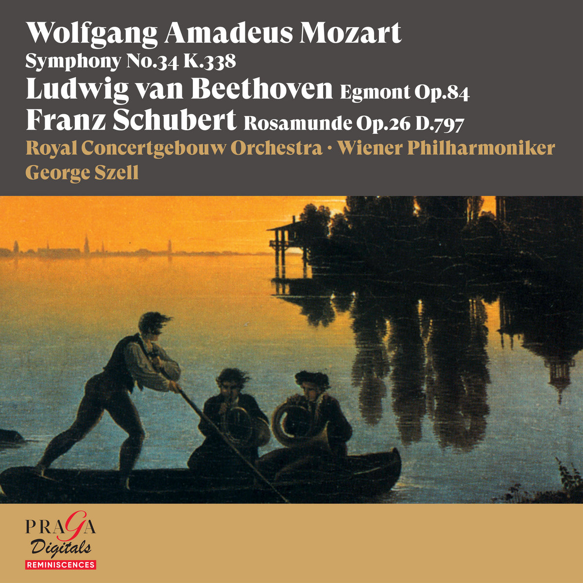 Wolfgang Amadeus Mozart: Symphony No. 34 / Ludwig van