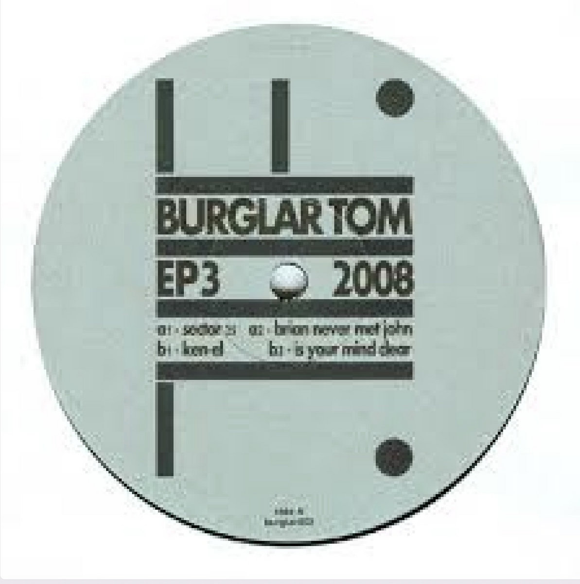 Burglar Tom EP3 cover
