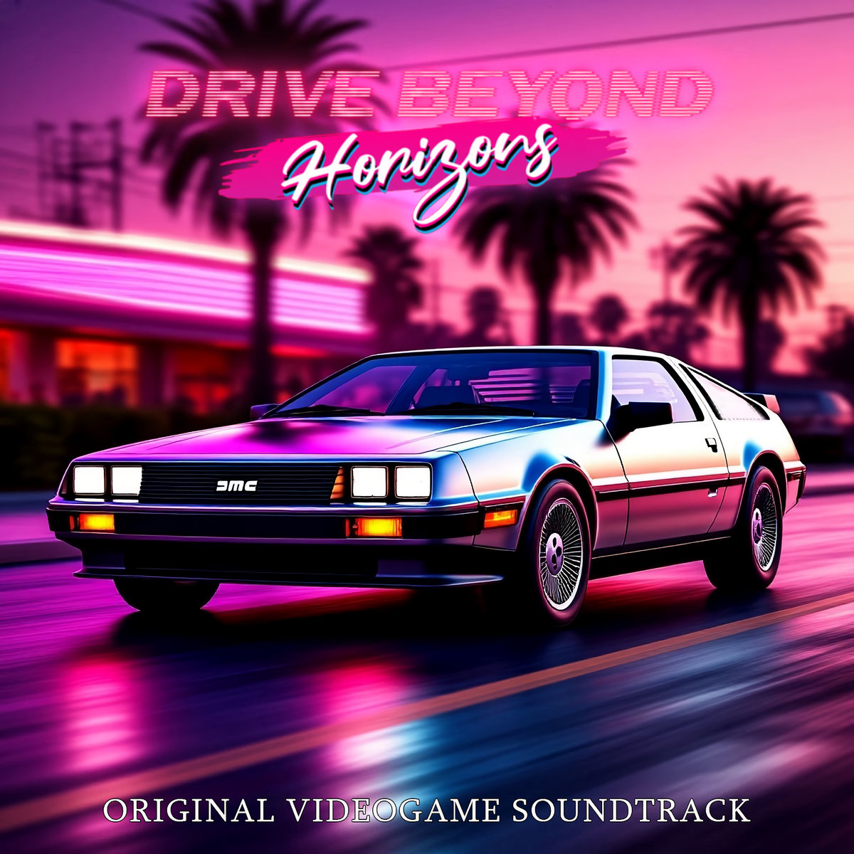 Original Videogame Soundtrack | Drive Beyond Horizons | Retrowave