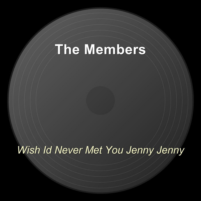 Wish Id Never Met You Jenny Jenny | The Members (2)