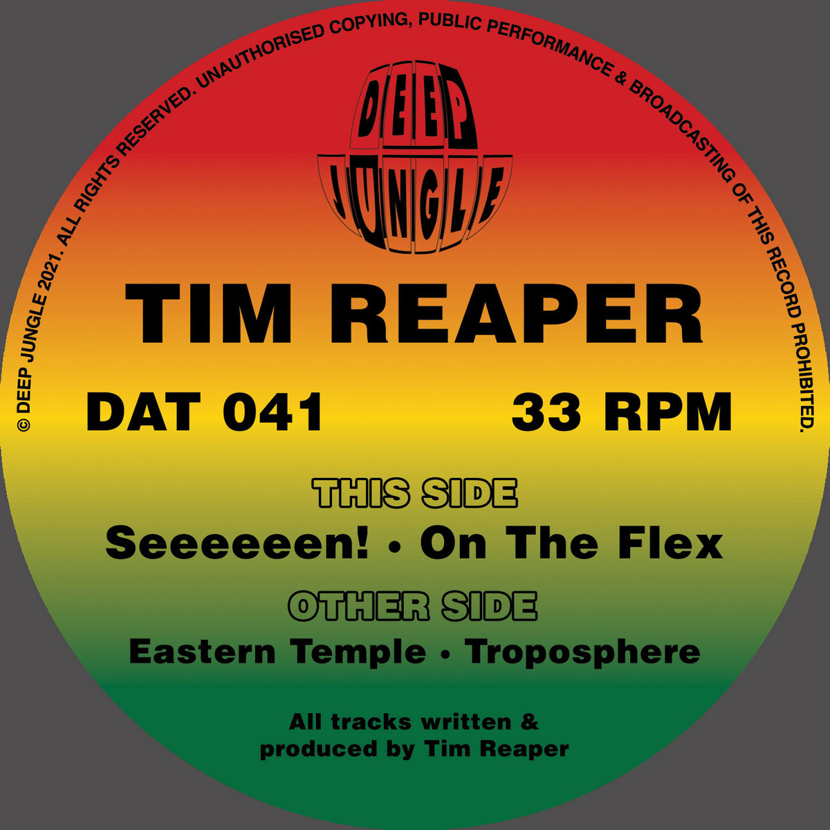 DAT041 - Tim Reaper / Eastern Temple / Troposphere / Seeeeeen! / On The Flex