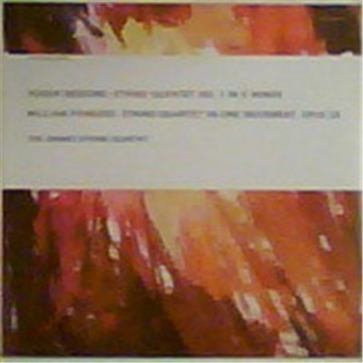 Roger String String Quartet No 1 In E Minor String Quartet In One Movement Opus 23 ...