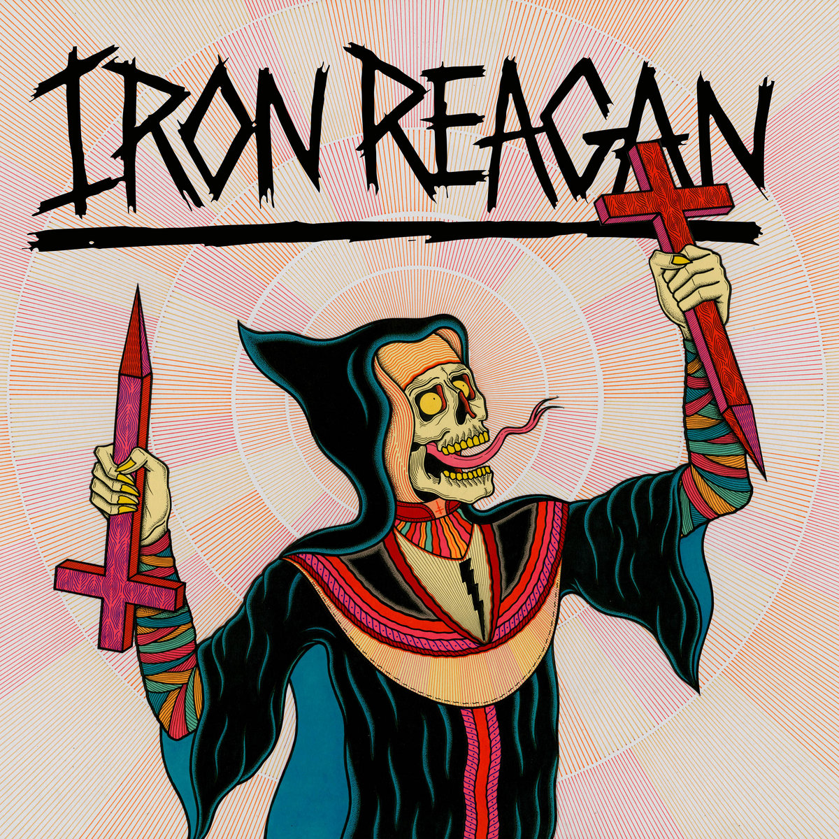 Image result for Iron Reagan: Crossover Ministry! album art