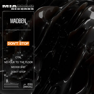 Madben - Don't stop EP cover