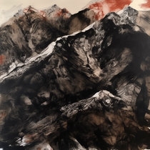 Mountain Edges Are Dyed In Red cover art