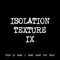 ISOLATION TEXTURE IX [TF00157] cover art