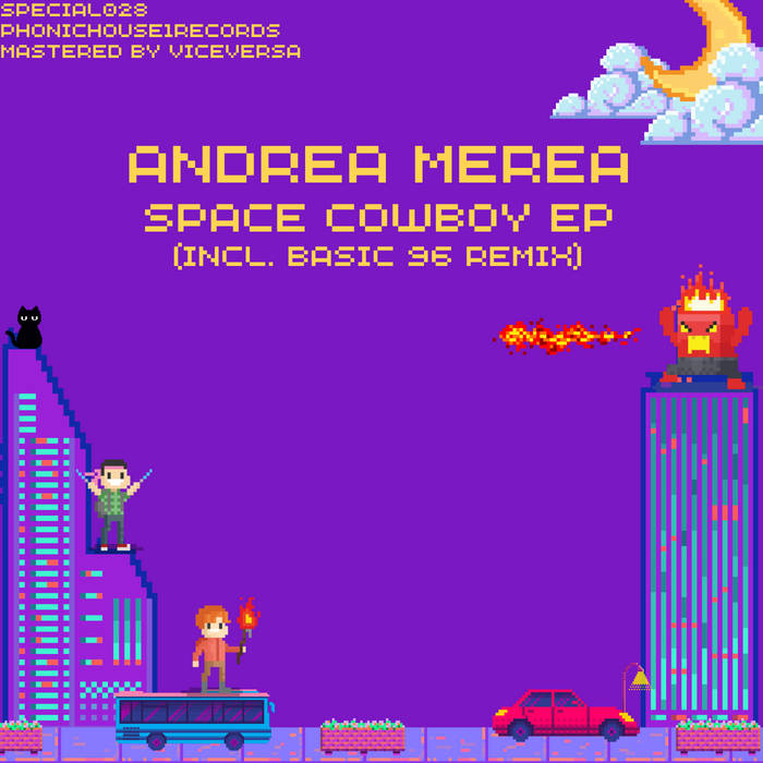 邦楽 SPACE COWBOY PNHSPEC028] Andrea Merea, Space Cowboy EP (incl. Basic96 Remix