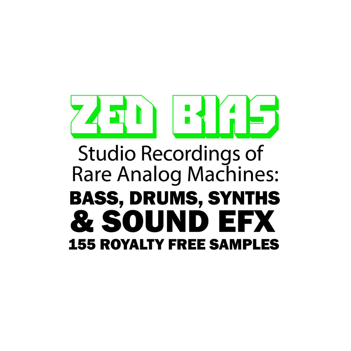 VINTAGE MACHINES : BASS, DRUMS, SYNTHS and SOUND EFX (Royalty Free Samples)