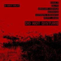 Do Not Disturb (Split w/ Iblys, Obscure Heaven, Agdistiz, Extreme Kindness and Noise Jihad) cover art