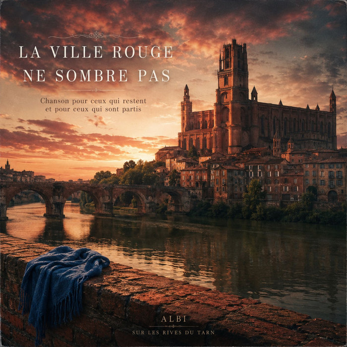 La ville rouge ne sombre pasのBandcamp公式ジャケット