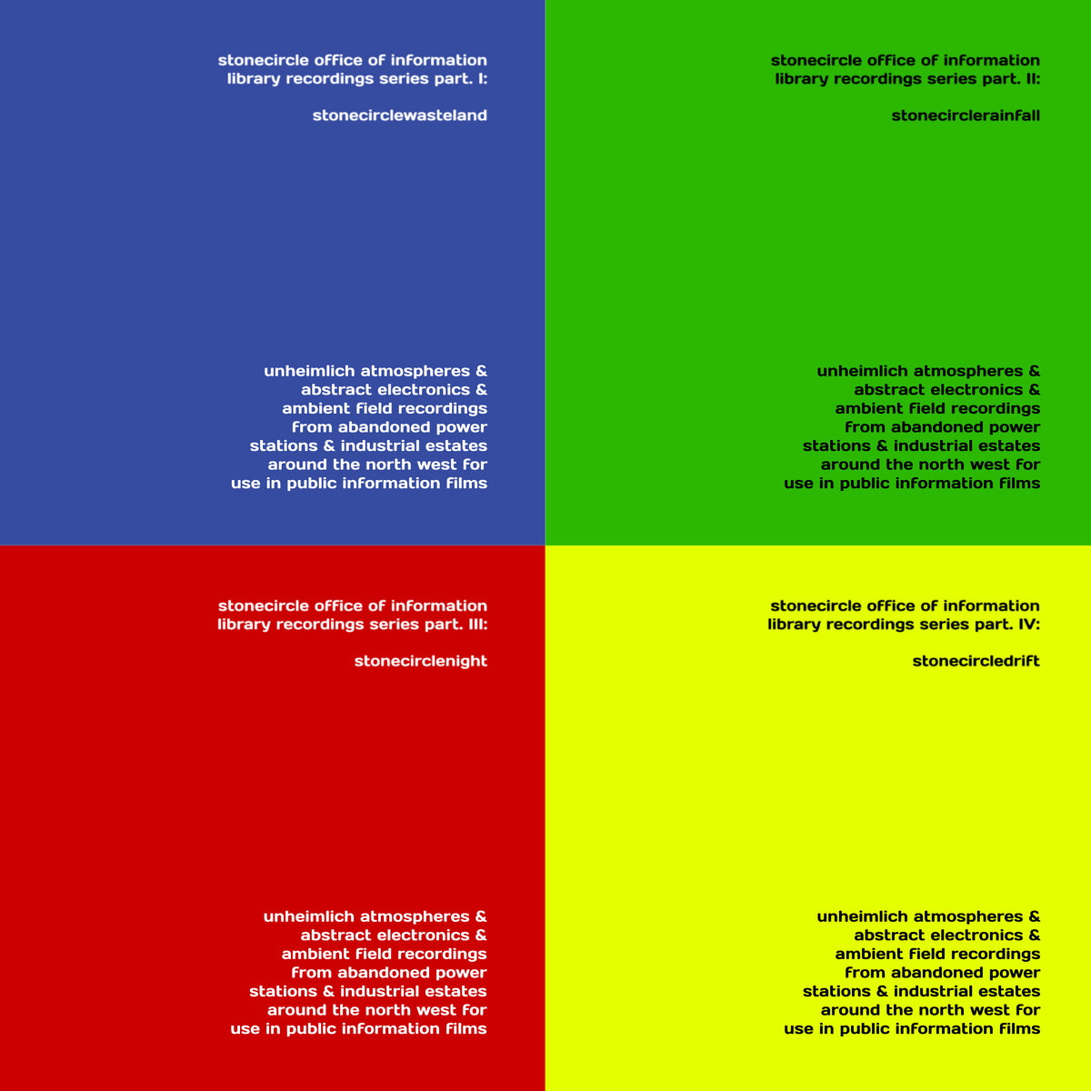 Stonecircle Sample Stonecircle Office Of Information Library Recordings Series Parts. I ...