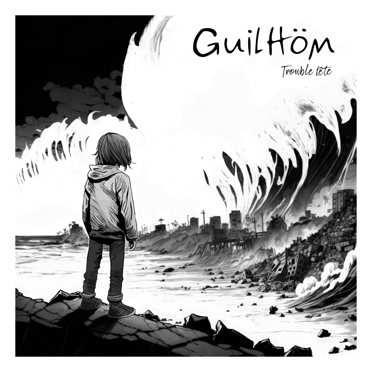 Album Cover trouble fête by Guilhöm
