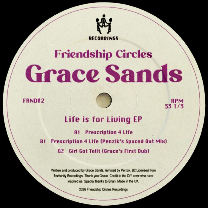 Pochette de (PREORDER) FRND02 - Grace Sands par Friendship Circles