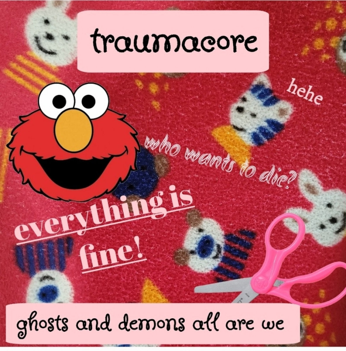 I made a traumacore image!