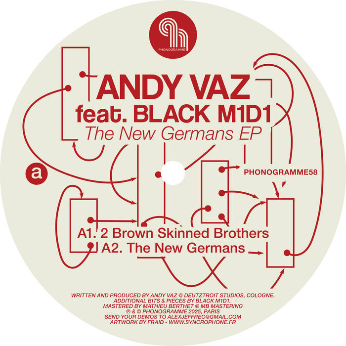 Andy Vaz Feat. Black M1D1 / The New Germans EP Andy Vaz Feat. Black M1D1 / The New Germans EP