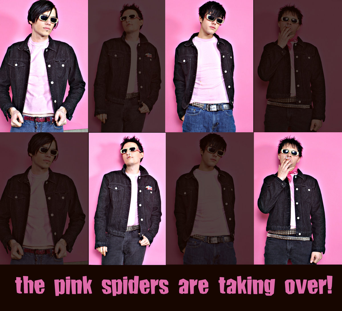 pink spiders