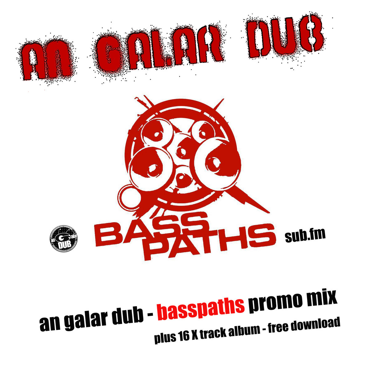 basspaths [SUB.fm] promo MIX [plus 16 X tracks - free download] cover