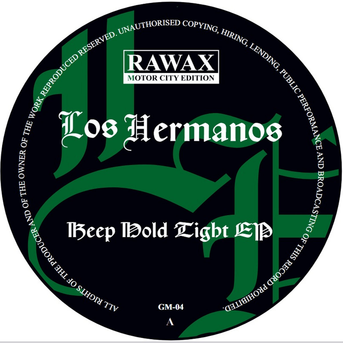Los Hermanos （3枚セット） レコード レーベル テクノ デトロイト GM-04 | Los Hermanos | dbh-music