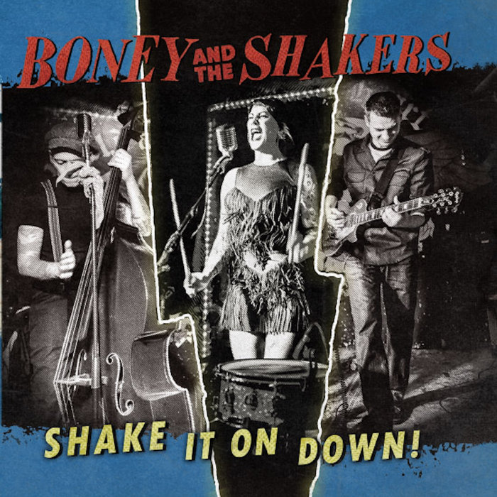 Pochette de BONEY & THE SHACKERS - Shake It Down (7" single) par Released on our sublabel TOPSY TURVY RECORDS