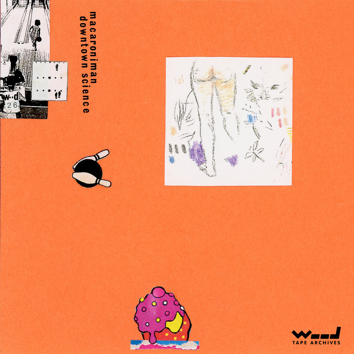 新品 LP MACARONIMAN AKA WOODMAN Macaroniman aka Woodman - Downtown Science (LP) – pianola records