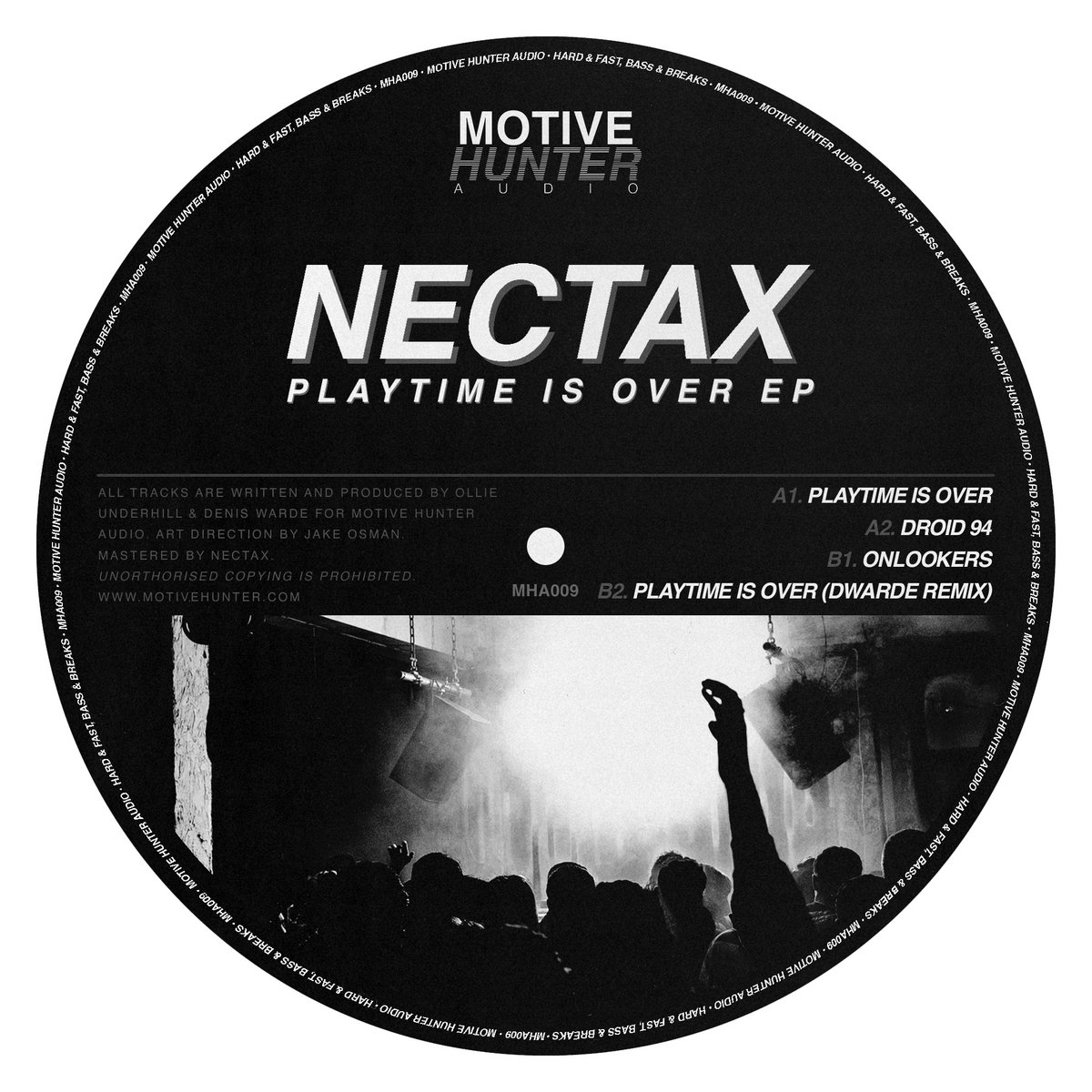MHA009: PLAYTIME IS OVER - EP | NECTAX, DWARDE | Motive