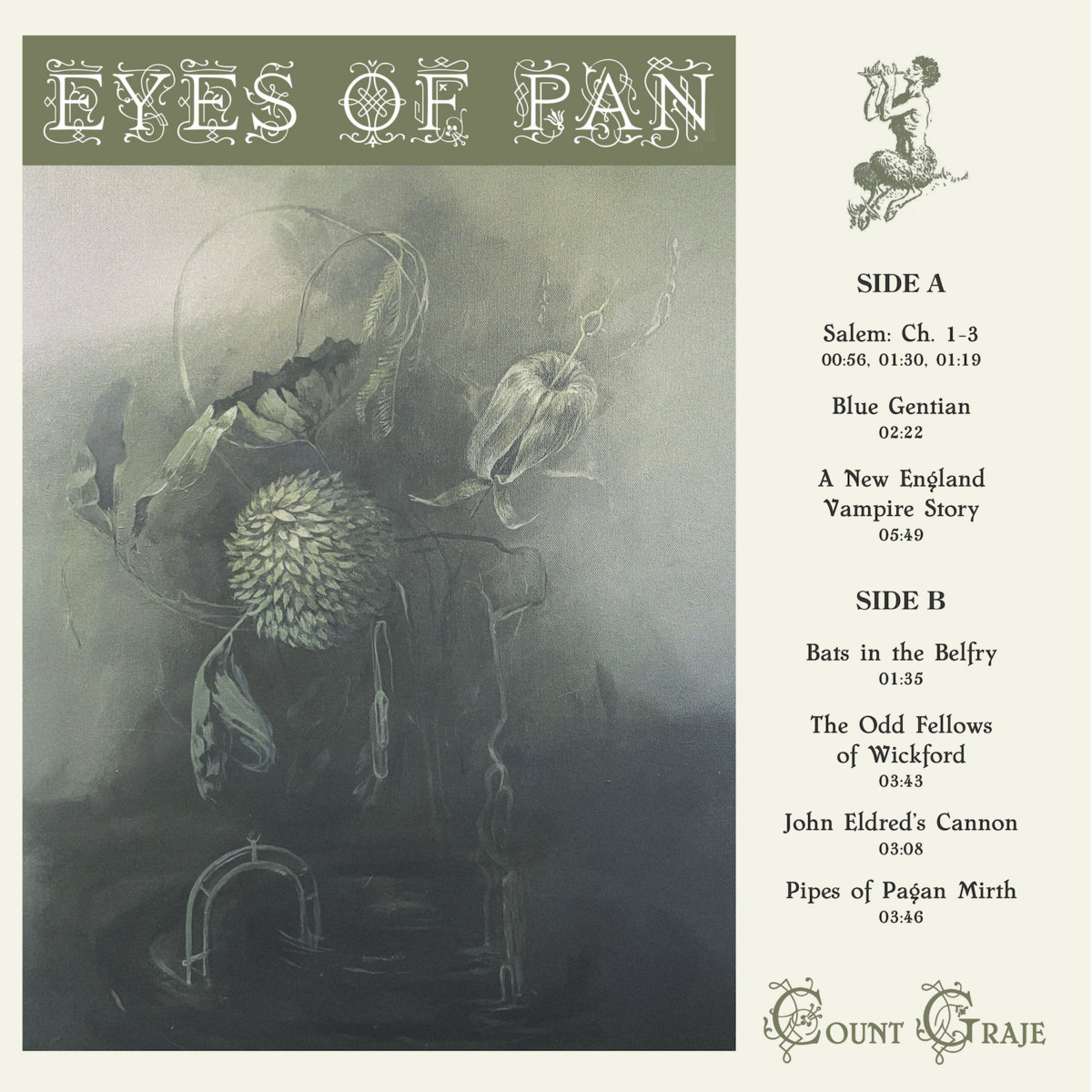 OATHEAN 「THE EYES OF〜」 オリジナル盤 Eyes of Pan | Count Graje | Yuggoth Records
