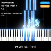 Intermediate Practise Track 1 | Am cover art
