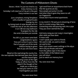 The Customs of Midwestern Ghosts cover