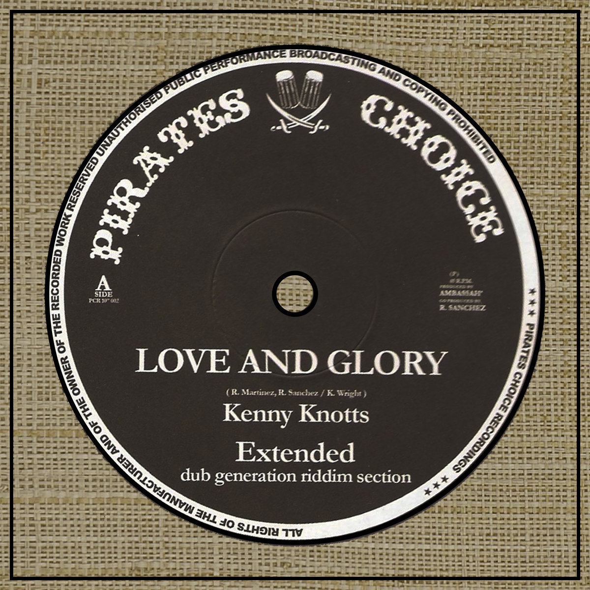 10'' Kenny Knots - Love And Glory / Benjammin - Money Talks