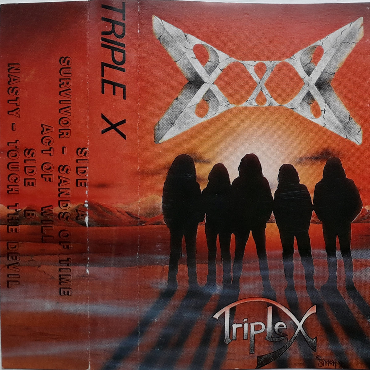 TRIPLE X - XXX (EP 1990) cover