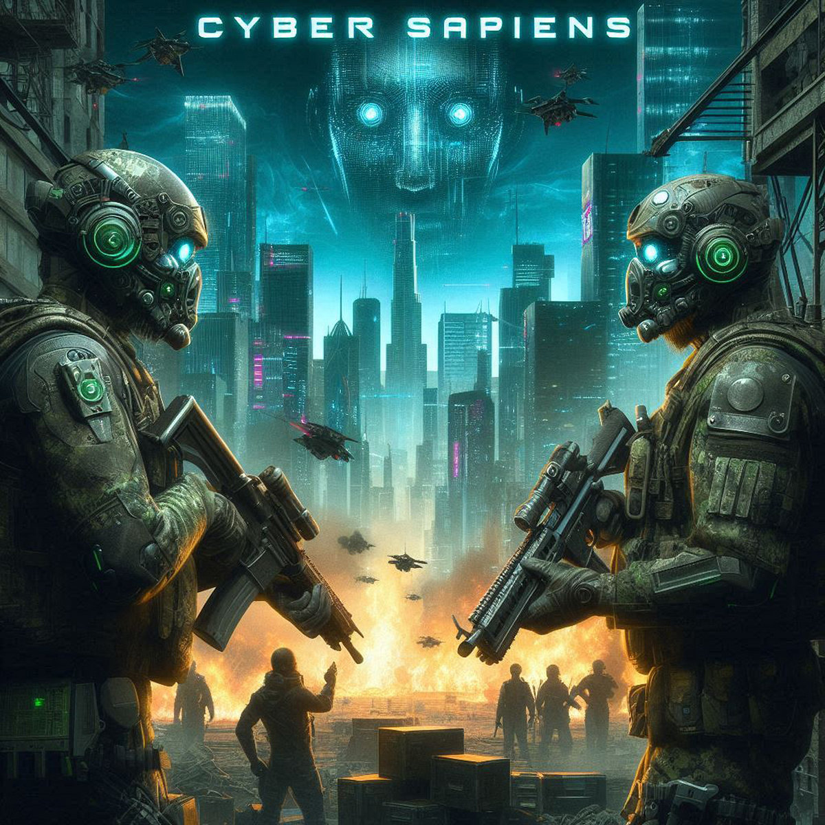 Cyber Sapiens (Dystopian Dark Atmospheric Cyberpunk Trailer)